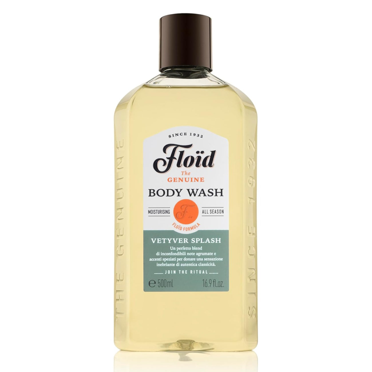 Dušas želeja FLOÏD Vetyver Splash, 500 ml