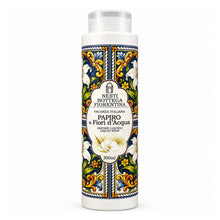 Dušas želeja un šķidrās ziepes NESTI BOTTEGA Papiro & Fiori d'Acqua, 300 ml