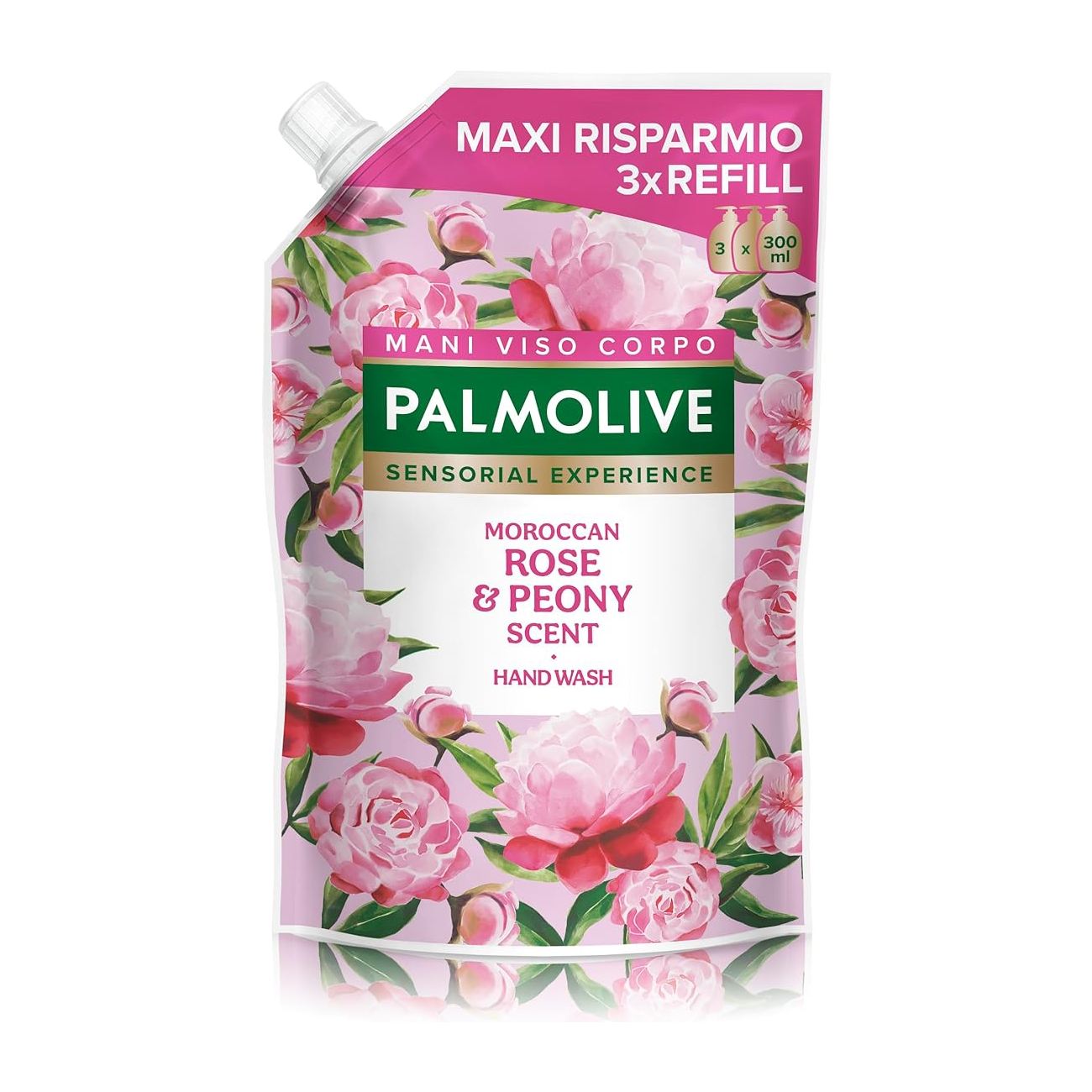 Жидкое мыло PALMOLIVE Роза и Пион, 900 мл