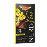 Tumšā šokolāde ar pistācijām Nero Nero, 75g