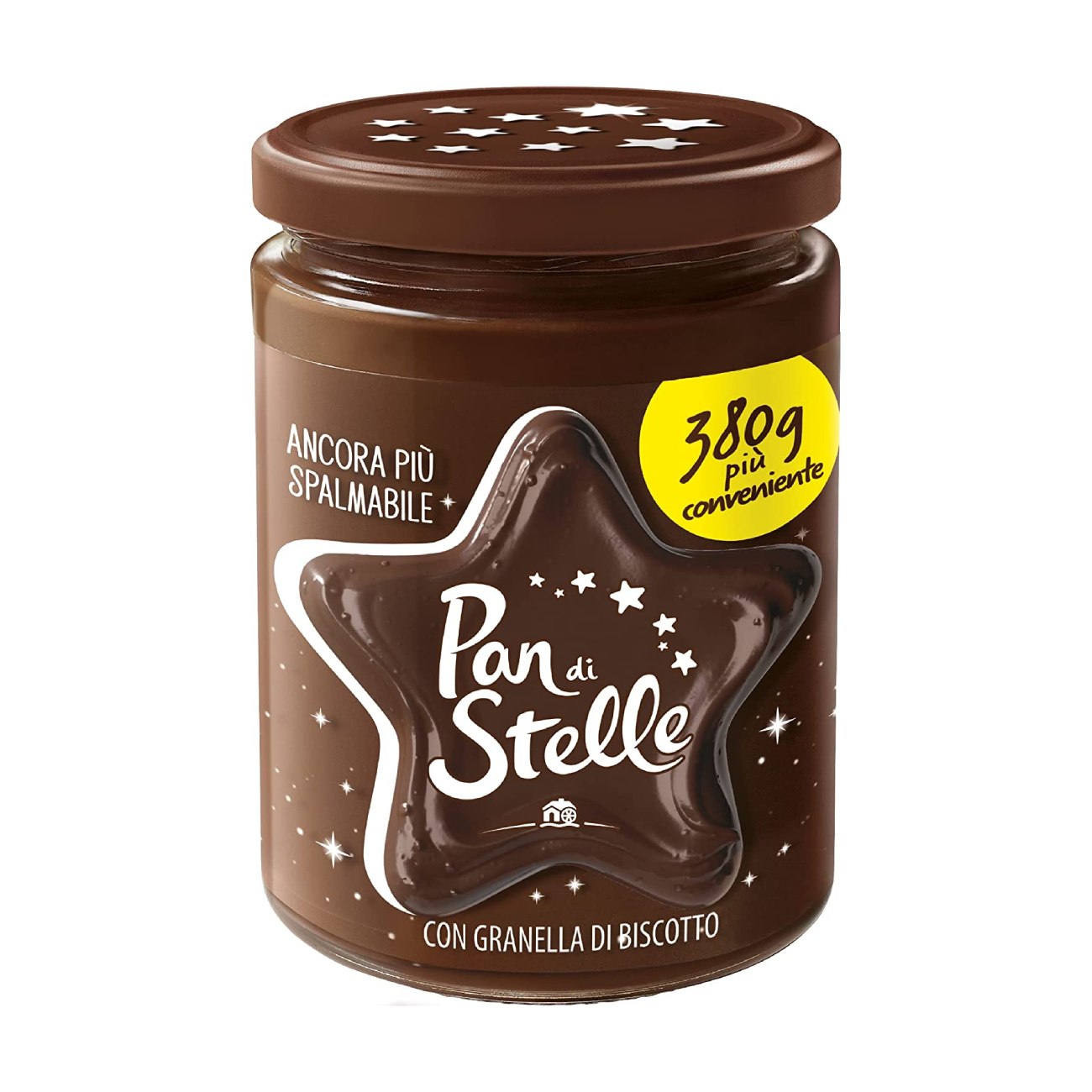 Lazdu riekstu un kakao krēms PAN DI STELLE, 380g