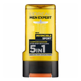 Shower gel and shampoo Invincible Sport Loreal, 250 ml