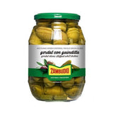 Gordal оливки, фаршированные перцем чили, 1000г/500г