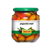 Olīvas ar kauliņiem dārzeņu marinādē Spicy Gazpacha, 620g/350g