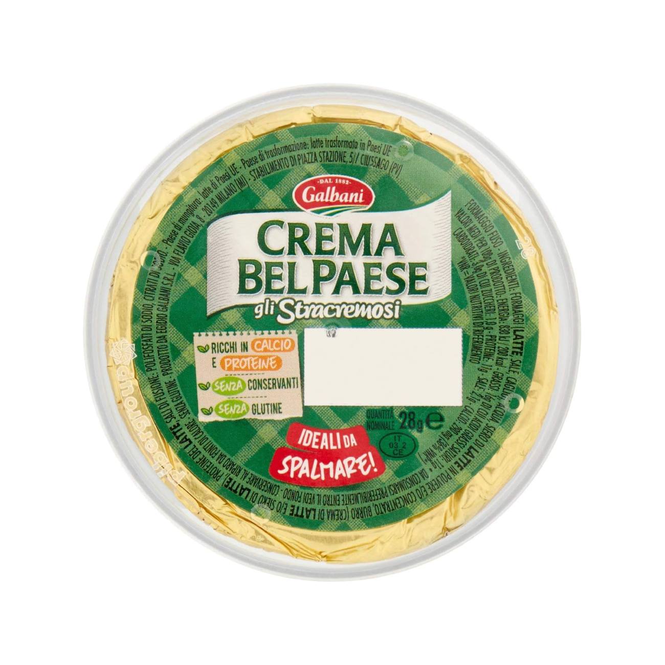 Kausēts siers GALBANI Crema Bel Paese, 56g