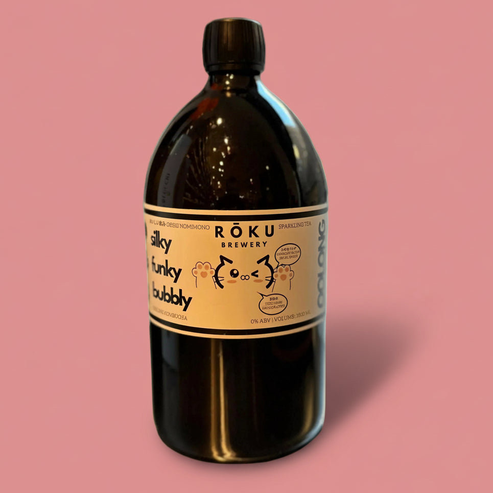 Sparkling tea drink Oolong Kombucha, 1 L