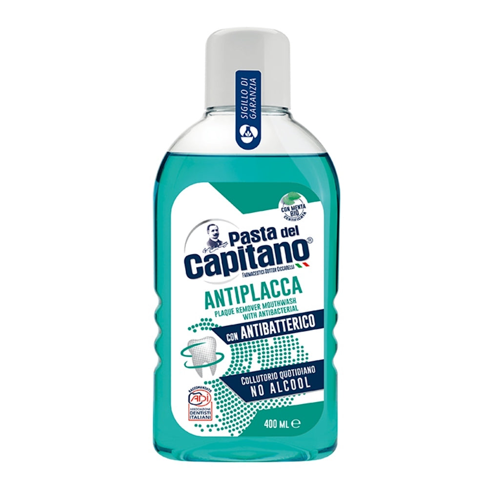 Mutes skalojamais līdzeklis PASTA DEL CAPITANO Antiplacca, 400 ml