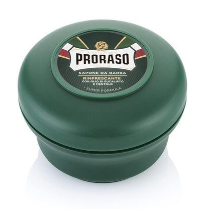 Skūšanās ziepes PRORASO Eucalyptus & Menthol, 150 ml